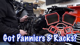 Install Tusk Pannier Racks on a 2008 & Newer Kawasaki KLR 650Tutorial