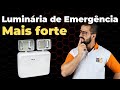 Iluminação de emergência mais FORTE, quando usar?