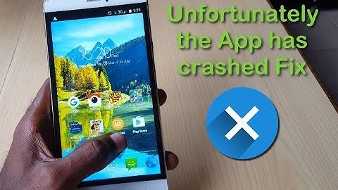 Unfortunately app has stopped:3 sure fixes