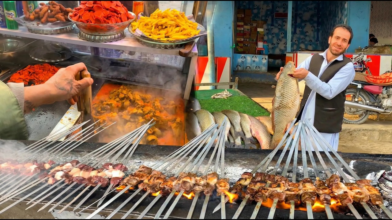 Herat Street Food Tour 🇦🇫 | Amazing Afghan Roadside Dishes!