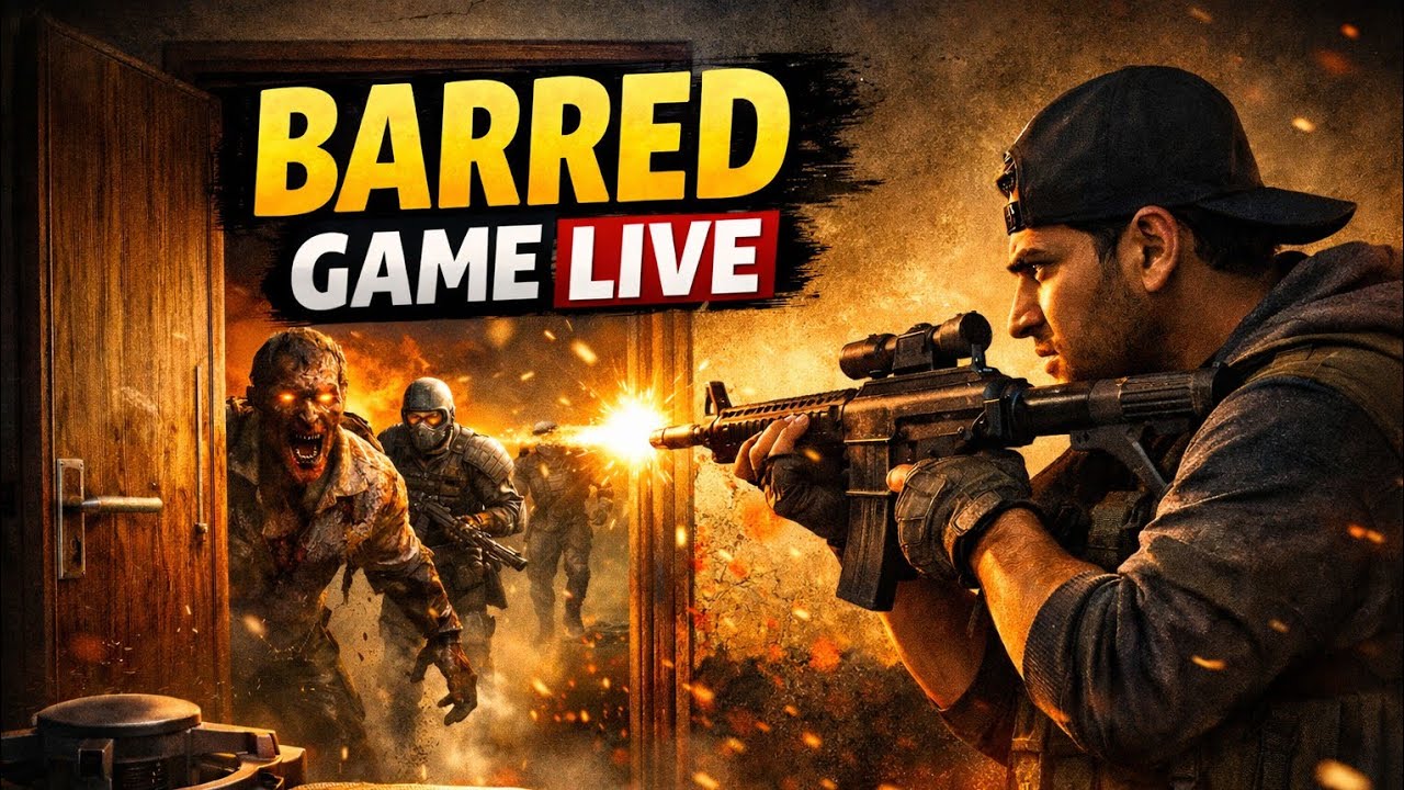 Barred Game Live 🔥 Episode 11 | Chaos Mode | Random Enemy Rush | Door Defense