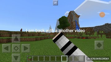 How to make lightning arrow in Mcpe (No mobs or Addons)