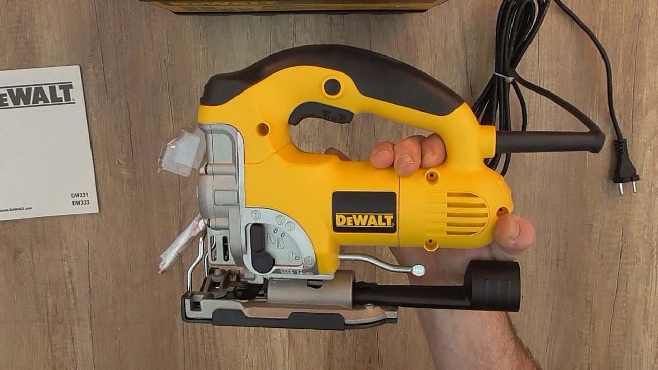 Unboxing DEWALT GB Electric Jig Saw, 701W, Top Handle, 6 5 Amp - Bob The Tool Man - YouTube