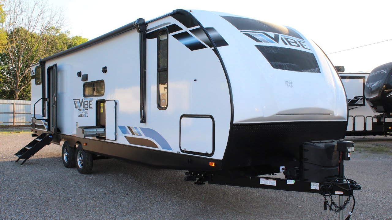 Best Selling Bunkhouse Travel Trailer 2021 Forest River Vibe 28BH