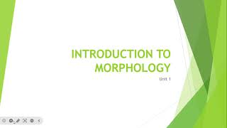 AIOU 9077 Morphology Unit 1  #english  #9077  #aiou #bsenglishlectures #bsenglish Net Worth