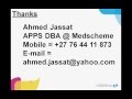 Ahmed Jassat Pro-active idea = How to Obtain a Log file using Patch 14051237