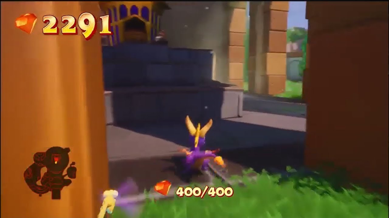 Spyro 3 (PS4) 100% Completion - Midday Gardens Homeworld