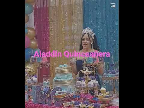 Princess Jasmine Quinceanera Theme
