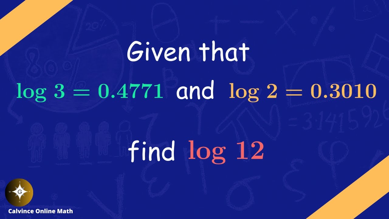 Mastering Logarithms How To Evaluate Log 12 Given Log 2 0 3010 And cho-h-m-s-y-log-2-2x-khi-h-m-s-y-tr-log-2-2x-c