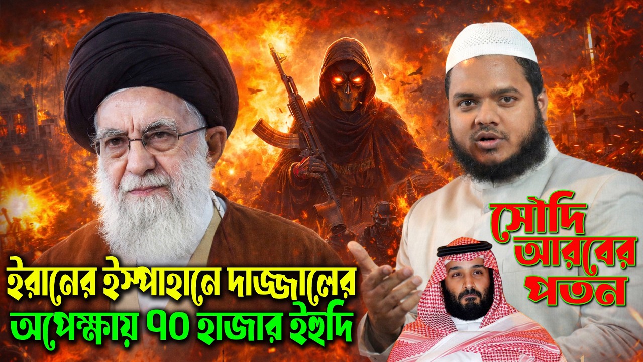 ইরানের ইস্পাহান নগরীতে ৭০ হাজার ইহুদি? দজ্জালের অপেক্ষায়, ভবিষ্যদ্বাণী আব্দুল্লাহ বিন আব্দুর রাজ্জাক