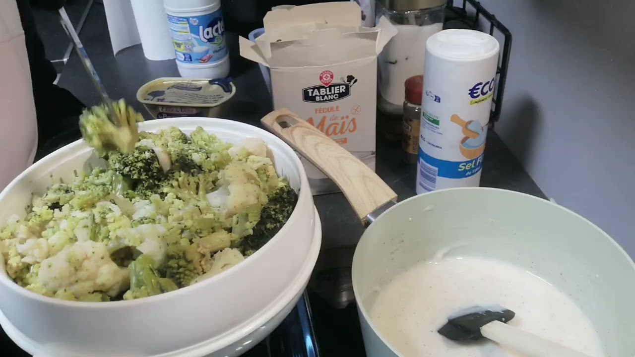 Gratin de fleurettes #recettefacile #delicious #food #airfryer