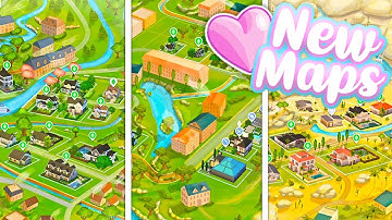 NEW BEAUTIFUL WORLD MAPS!😱😍🌎 // THE SIMS 4