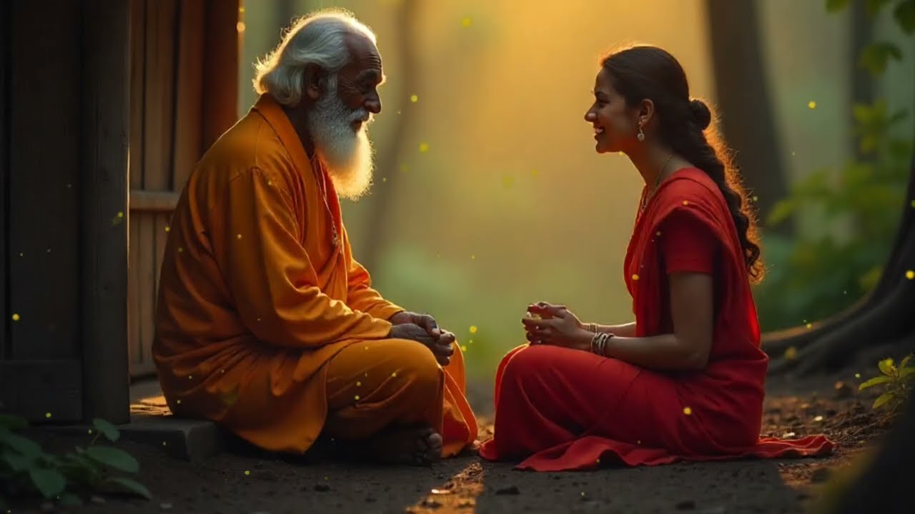 காட்டில் ஒரு அழகான இளம் பெண்ணை ஒரு முதியவர் கண்டார் | 70 வயது முதியவர்...