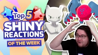 Top 5 Shiny Reaction of the Week! NEW SHINY CROWN TUNDRA HYPE!