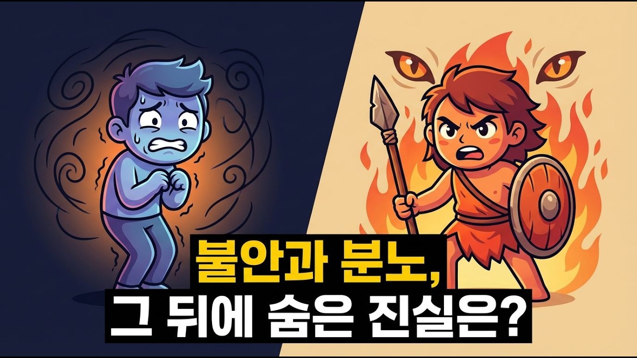 불안과 분노, 그 뒤에 숨은 진실은? #불안 #분노 #정신건강 #심리학 #멘탈케어