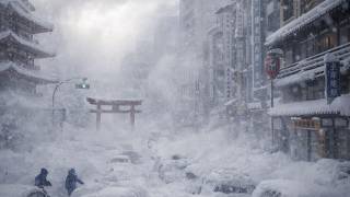 A Snow Tornado in Japan! Rare ‘Snownado’ Caught on Camera in Hakuba (Feb 2026)