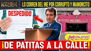 EN VIVO!! ¡CORREN A  LENCHO CÓRDOVA DEL INE! ¡SE ACABARON LOS ROBOS Y FRAUDES ELECTORALES!