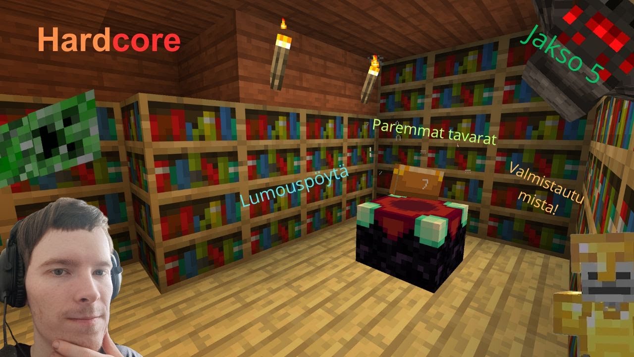 Valmistautumista Ender Dragonin Haastamiseen!