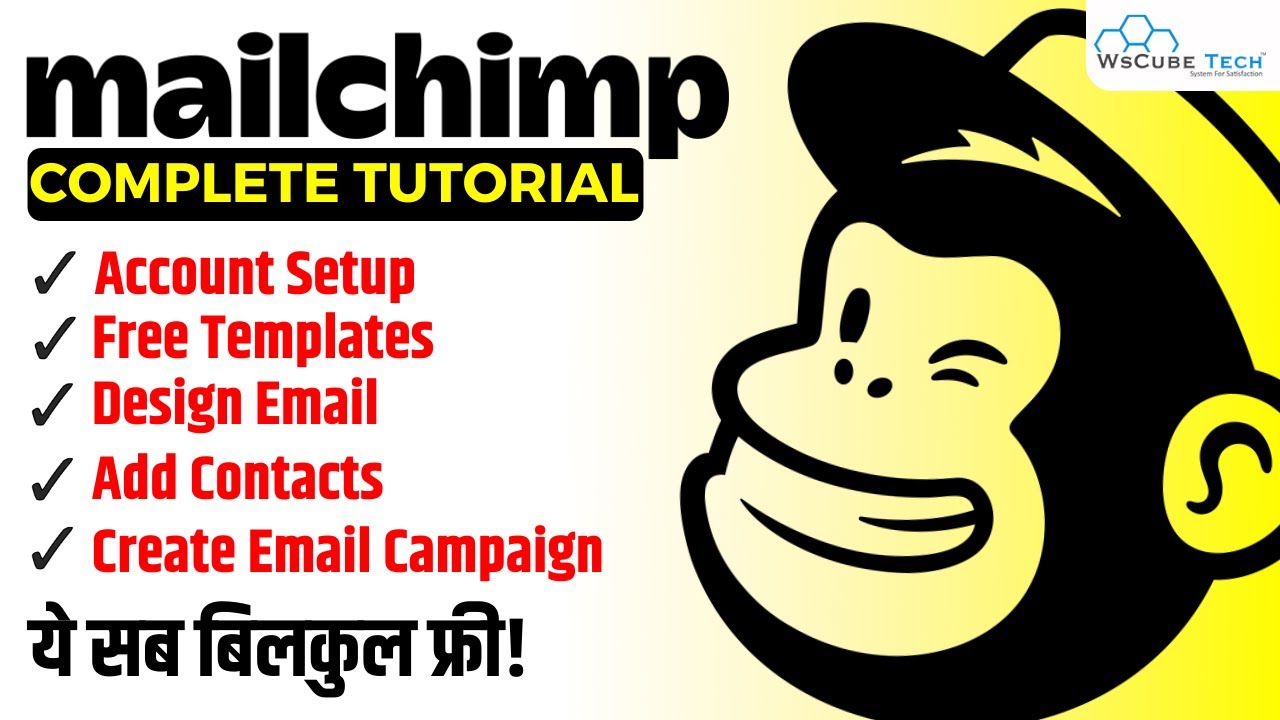 ⁣MailChimp Free Access: Account Setup, Free Templates, Run Campaign & More [Complete Guide]