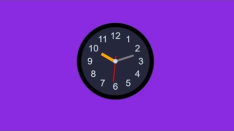 Membuat Jam Analog Menggunakan HTML & CSS