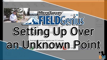 MicroSurvey FieldGenius How To: Base Over an Averaged Point | Bench Mark | Bench Mark