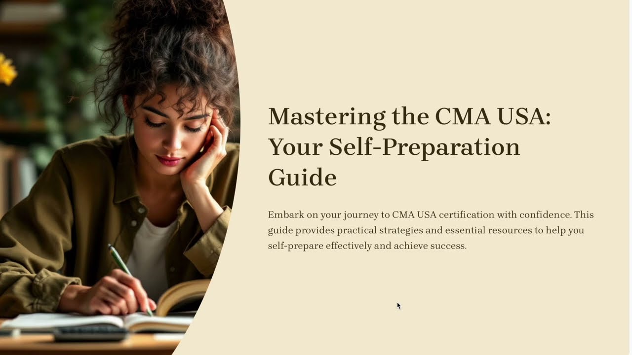 Mastering CMA USA in 4 Minutes | Self-Study Malayalam Guide