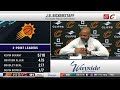 J.B. Bickerstaff following Monday's loss to the Phoenix Suns