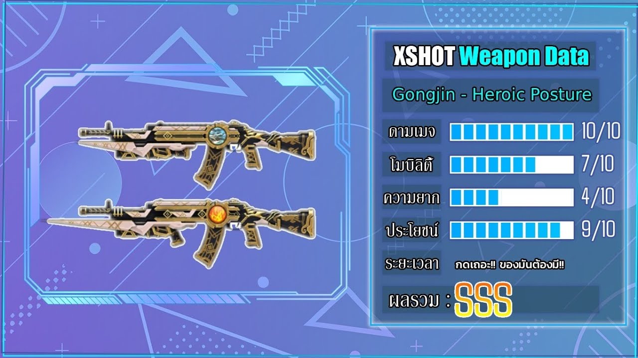 XSHOT TH : รีวิว Gonjin-Heroic Posture