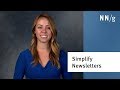 3 UX Tips for Better Newsletters and Marketing Emails