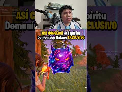 ASÍ CONSEGUÍ el espíritu demoniaco galaxy EXCLUSIVO #fortnite