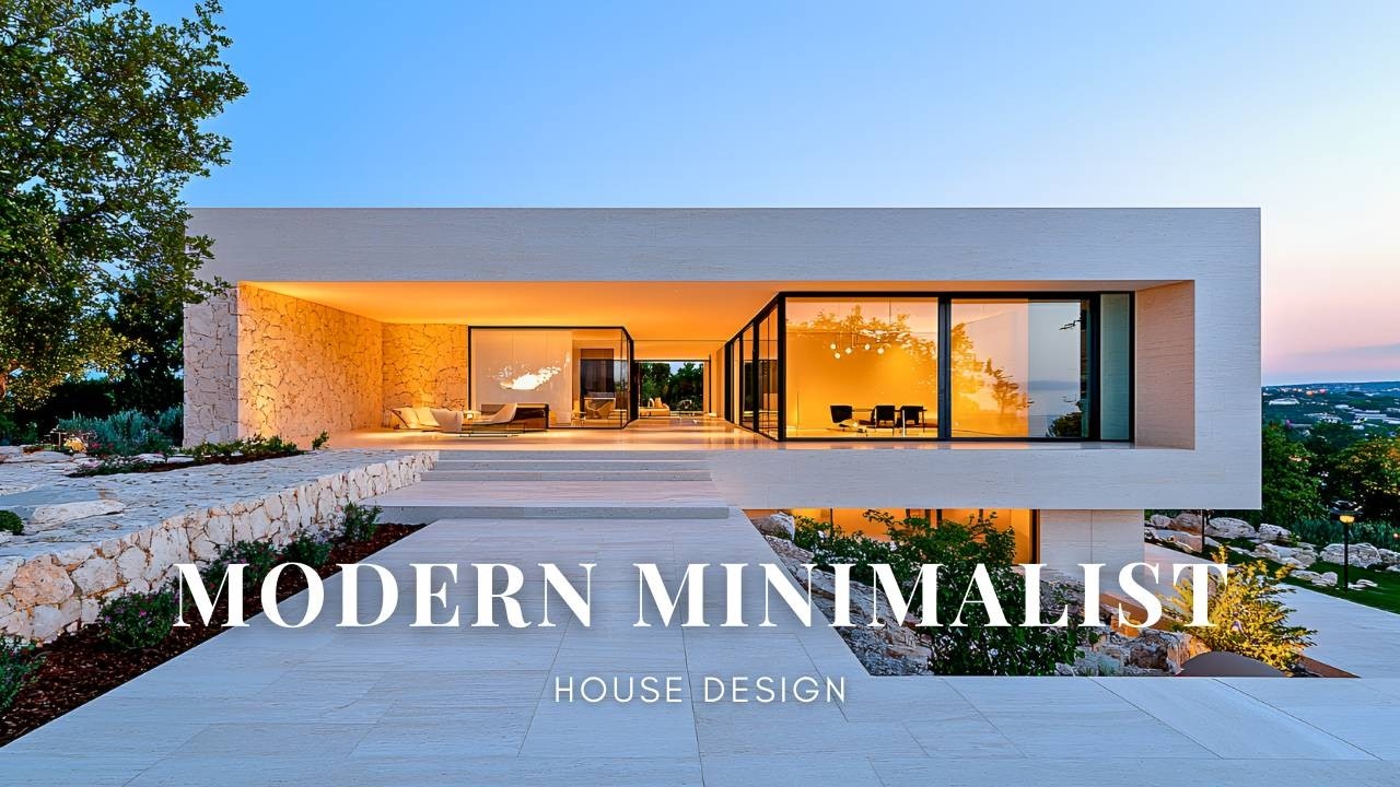 Modern Minimalist House Design: A Masterpiece of Luxury & Timeless ...