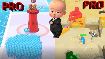 I BEAT THE ARCHERS! Count Master Crowd Runners 3D - WHO