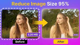 Reduce Image Size 95% | Compress Photo from 5.20 MB to 112 KB screenshot 2