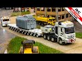 Best scenes of rc heavy hauler rc trucks  epic rc construction  extra long rc truck action