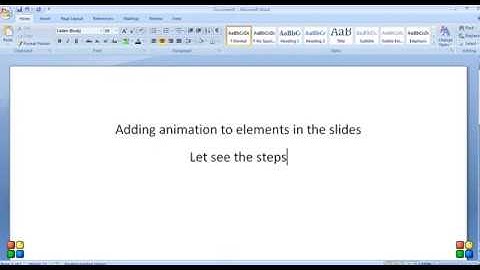 Adding animation to objects in LibreOffice Impress