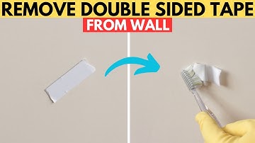 5 Safest Ways to Remove Double-Sided Tape from Wall Without Hair Dryer
