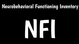 Neurobehavioral Functioning Inventory | Neurological Functioning Inventory | NFI | screenshot 3