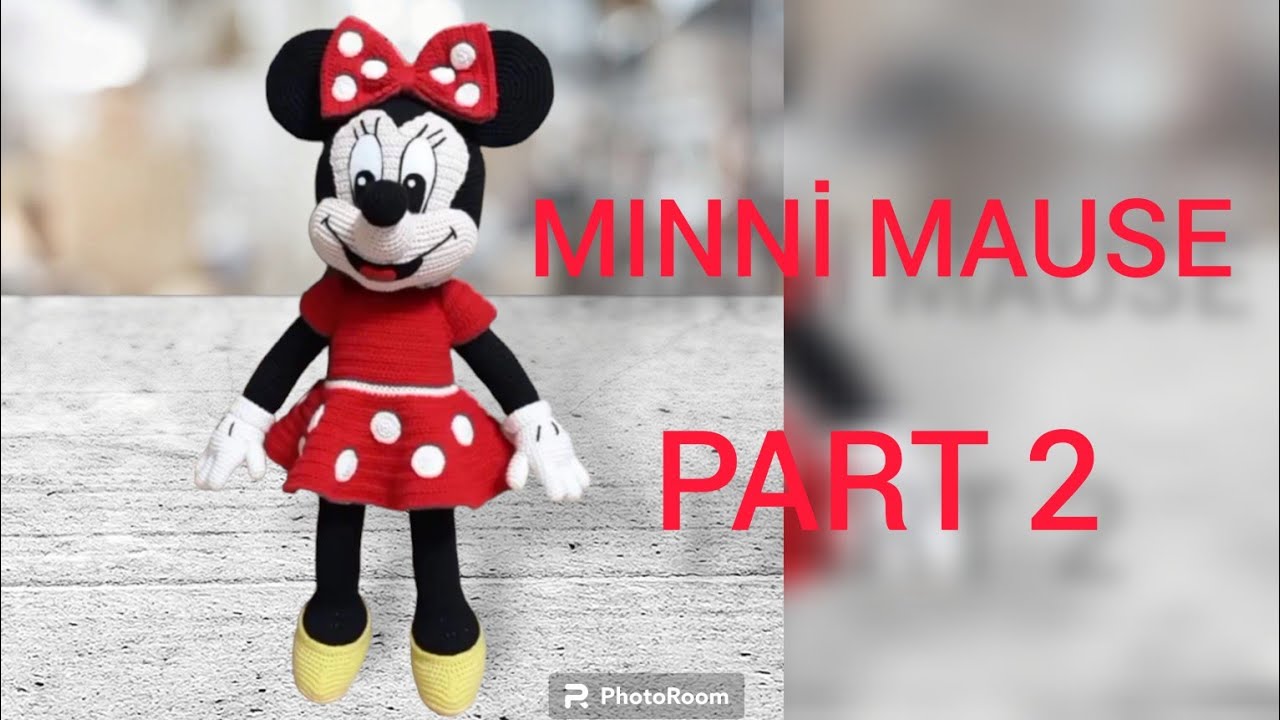 AMİGURUMİ MİNİMAUSE PART 2 TOPUK GÖVDE