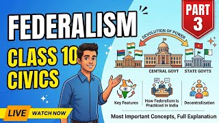 Federalism !! Class 10 !! Part 2 !! #viralvideo #trending #class10 #feed #detailing #education