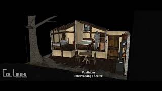 Foxfinder Scenic Design by Eric Luchen - 3D rendering
