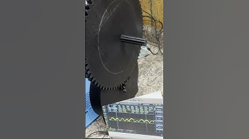 3D Printed Generator Powers Up! ⚡ (Oscilloscope Test)