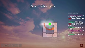 [ADOFAI Custom] E0ri4 - Rainy Gate (20) [Map by NumbEr07] 1.2배속