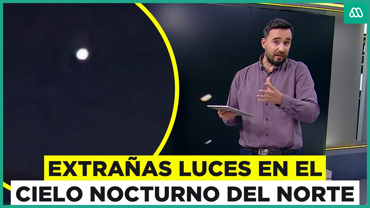 ¿Ovnis en el norte? Extrañas luces en el cielo nocturno