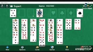 Freecell - Gold Medal Level 600 - Game #6625880
