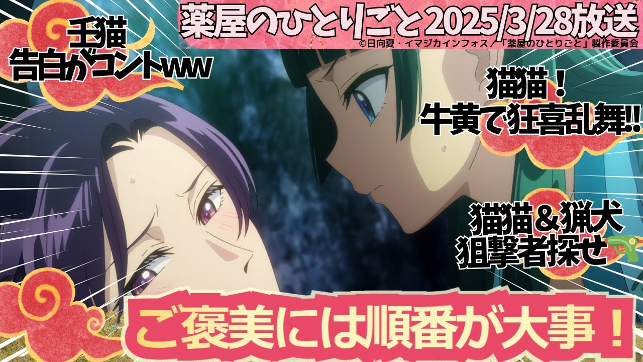 第36話 壬氏激震！！コント並みの🐸エピソード 猫猫と猟犬の名推理