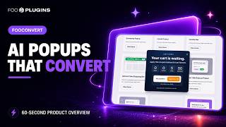 FooConvert: AI Popup Builder for WordPress & WooCommerce