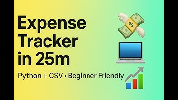 Python Mini Project: Build a Personal Expense Tracker in 25 Minutes