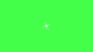 star twinkle green screen effect