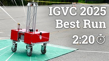 IGVC AutoNav 2025 First Place Run (2:20)