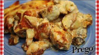Cheesy Meatball Pasta Bake with Prego Pasta Sauce from Wal Mart ~ Noreen's Kitchen ~ #AD
